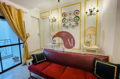 Apartamento com 1 dormitório para alugar, 64 m² - vila imperial - sjrp/sp