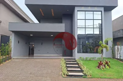 CASA NOVA, MODERNA E FEITA PARA IMPRESSIONAR! Alto padrão | Lazer completo | Excelente localização, 225 m² _ SJRP/SP
