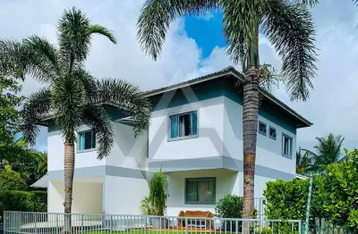 Casa em condomínio para venda em camaçari, busca vida, 4 dormitórios, 4 suítes, 5 banheiros, 4 vagas