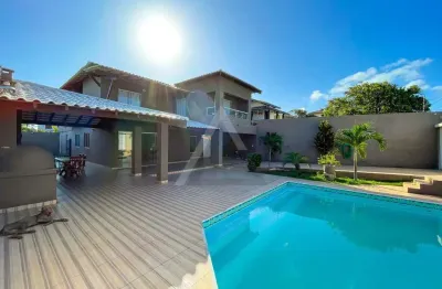 Casa para venda em lauro de freitas, vilas do atlântico, 7 dormitórios, 3 suítes, 6 banheiros, 4 vagas