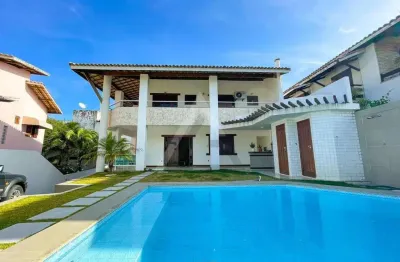 Casa para venda em lauro de freitas, vilas do atlântico, 6 dormitórios, 4 suítes, 7 banheiros, 4 vagas