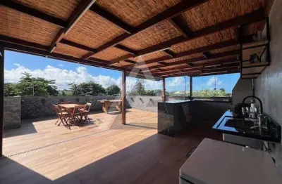 Cobertura para venda em salvador, stella maris, 2 dormitórios, 1 suíte, 2 banheiros, 1 vaga