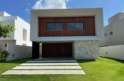 Casa em condomínio para venda em camaçari, alphaville litoral norte, 4 dormitórios, 4 suítes, 5 banheiros, 4 vagas