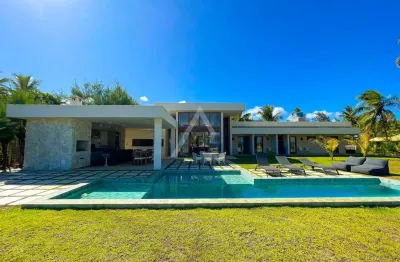Casa em condomínio para venda em camaçari, busca vida, 5 dormitórios, 4 suítes, 6 banheiros, 5 vagas