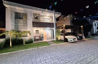 Casa em condomínio para venda em lauro de freitas, buraquinho, 4 dormitórios, 4 suítes, 5 banheiros, 2 vagas