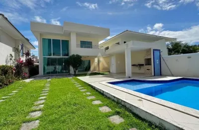 Casa em condomínio para venda em lauro de freitas, vilas do atlântico, 5 dormitórios, 4 suítes, 5 banheiros, 4 vagas