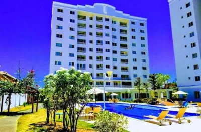 Apartamento para venda em lauro de freitas, centro, 2 dormitórios, 1 suíte, 2 banheiros, 1 vaga