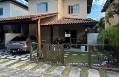Casa em condomínio para venda em lauro de freitas, vilas do atlântico, 5 dormitórios, 3 suítes, 4 banheiros, 2 vagas