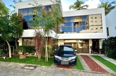 Casa em condomínio para venda em lauro de freitas, buraquinho, 4 dormitórios, 3 suítes, 5 banheiros, 2 vagas