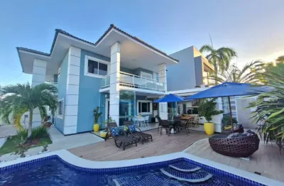 Casa em Condomínio para Venda em Lauro de Freitas, Estrada do Coco, 4 dormitórios, 4 suítes, 6 banheiros, 2 vagas
