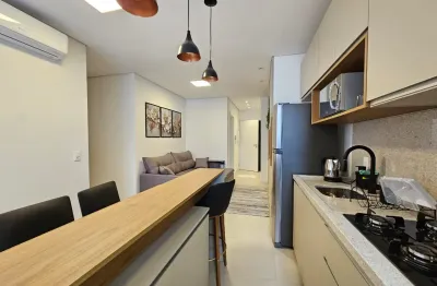 Aluguel de temporada, apto 02 dormitório com 3 ar condicionado!