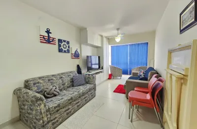 Apartamento 01 dormitório, sacada de frente, para aluguel de temporada no centro de capão!