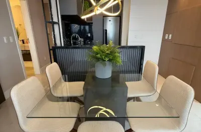 Três dormitórios mobiliado e decorado centro de capão da canoa