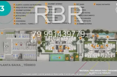 Apartamento com 3 quartos à venda na Av. Gov. Paulo Barreto De Menezes, Farolândia, Aracaju