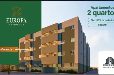 Apartamento à venda no europa residence , cruz de rebouças , igarassu, pe