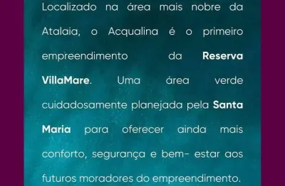 Apartamento à venda no acqualina residence, atalaia, aracaju, se