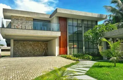 Casa em condomínio fechado com 5 quartos à venda na BA 099, Catu de Abrantes, Camaçari