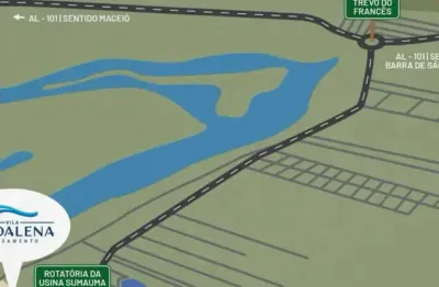 Lote à venda em rua pública, everaldo lopes (antigo porto grande) , marechal deodoro, al