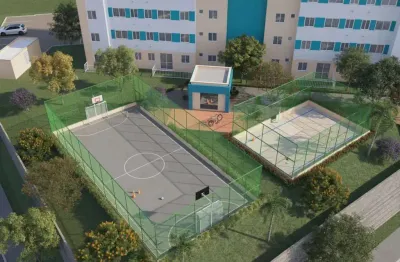 Apartamento à venda no belo rio mais viver , soledade , aracaju, se