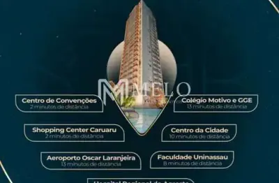 Apartamento à venda no star concept living caruaru , indianópolis , caruaru, pe