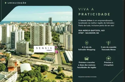 Apartamento à venda no urban caminho das árvores , caminho das árvores , salvador, ba