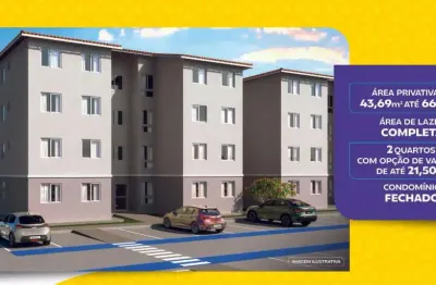 Apartamento com 2 quartos à venda na Rua Vila Cristina, São José, Aracaju