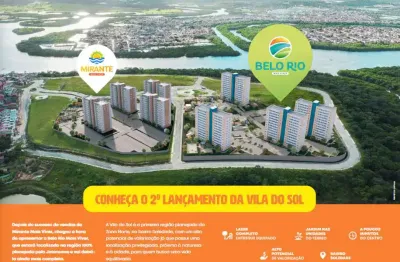 Apartamento à venda no belo rio mais viver , soledade , aracaju, se