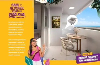 Apartamento à venda no tropical village , grageru , aracaju, se