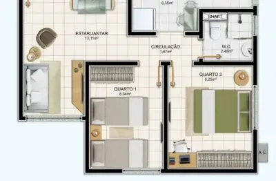 Apartamento à venda no moradas do santo antônio , santo antônio , aracaju, se