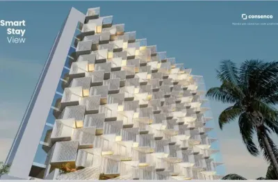 Apartamento à venda no edifício smart stay view - jatiúca maceió-al , jatiúca , maceió, al