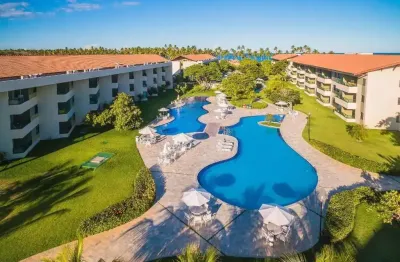 Apartamento para locação no carneiros beach resort - via litorânea , centro , tamandaré, pe