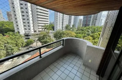 Apartamento para locação no edf. park fl , jaqueira , recife, pe