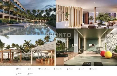 Apartamento à venda no al mare residence , praia das campas , tamandaré, pe