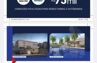 Apartamento à venda no conquista paulista residence , maranguape i, paulista, pe