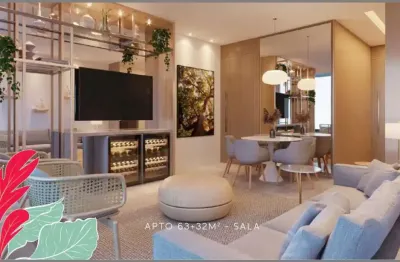 Apartamento à venda no beach class solare, muro alto, ipojuca, pe