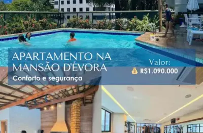 Apartamento à venda no mansão d'évora, pituba, salvador, ba