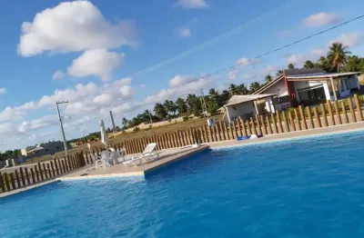 Terreno em condomínio fechado à venda na Rodovia Airton Sena, Praia do Abais, Estância