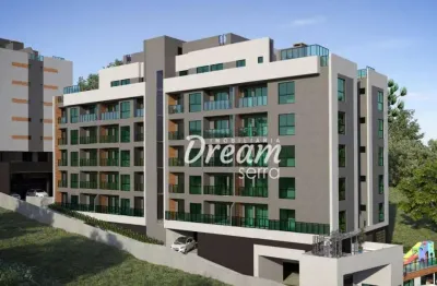 Apartamento com 2 dormitórios à venda, 63 m² por r$ 420.000,00 - várzea - teresópolis/rj