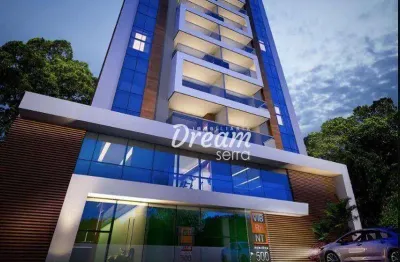 Apartamento com 2 dormitórios à venda, 91 m² por r$ 685.000,00 - agriões - teresópolis/rj