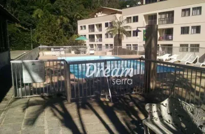 Apartamento com 2 dormitórios à venda, 58 m² por r$ 250.000,00 - prata - teresópolis/rj
