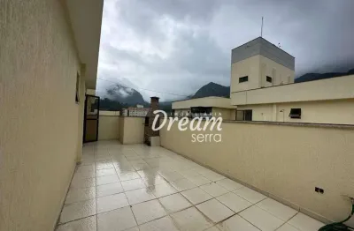 Cobertura com 4 dormitórios à venda, 144 m² por r$ 980.000,00 - alto - teresópolis/rj