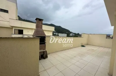 Cobertura com 4 dormitórios à venda, 144 m² por r$ 980.000,00 - alto - teresópolis/rj