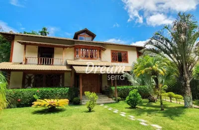 Casa com 5 dormitórios à venda, 600 m² por r$ 2.990.000,00 - quebra frascos - teresópolis/rj