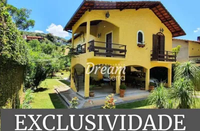 Casa com 3 dormitórios à venda, 169 m² por R$ 750.000,00 - Cascata do Imbuí - Teresópolis/RJ