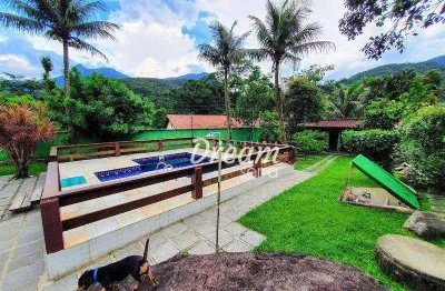 Casa com 4 dormitórios à venda, 261 m² por r$ 1.100.000,00 - caneca fina - guapimirim/rj