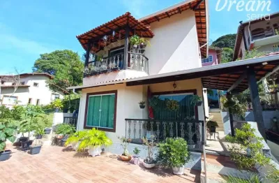 Casa com 4 dormitórios à venda, 190 m² por r$ 760.000,00 - vargem grande - teresópolis/rj