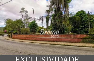Terreno à venda, 2595 m² por r$ 4.500.000,00 - ermitage - teresópolis/rj