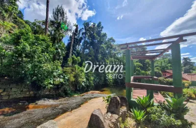 Terreno à venda, 4970 m² por r$ 420.000,00 - cascata dos amores - teresópolis/rj