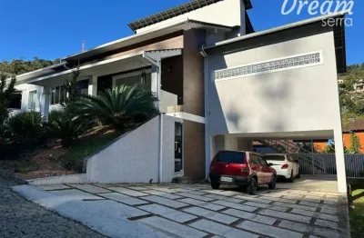 Casa com 3 dormitórios à venda, 266 m² por r$ 1.990.000,00 - panorama - teresópolis/rj