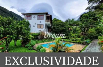 Casa com 4 dormitórios à venda, 202 m² por r$ 850.000,00 - granja guarani - teresópolis/rj